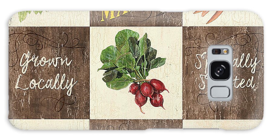 Organic Galaxy Case featuring the painting Farmer's Market Patch by Debbie DeWitt