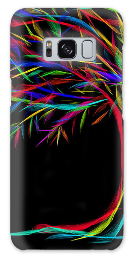 Tree Galaxy Case featuring the digital art Color Tree by Artsy Gypsy