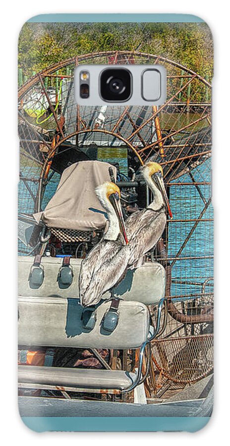 Gefiedert Galaxy Case featuring the photograph Feathered Tourists by Hanny Heim