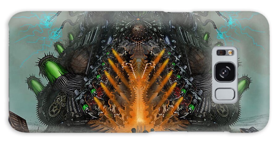 Death Metal Galaxy Case featuring the digital art Feeding the Juggernaut by Tony Koehl