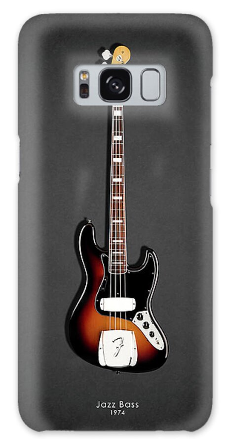 Fender Jazzbass Galaxy Case featuring the photograph Fender Jazzbass 74 by Mark Rogan
