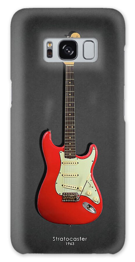 Fender Stratocaster Galaxy Case featuring the photograph Fender Stratocaster 63 by Mark Rogan