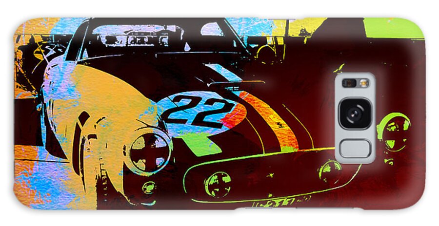 Naxart Galaxy Case featuring the digital art Ferrari Watercolor by Naxart Studio