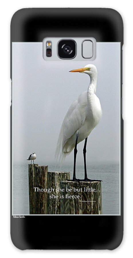 Fierce Galaxy S8 Case featuring the photograph Fierce by Rebecca Samler