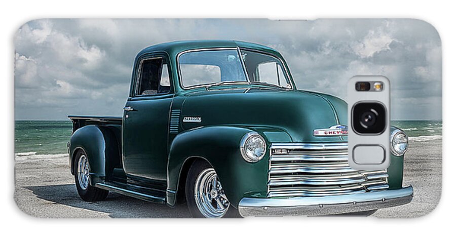 Truck Galaxy Case featuring the digital art Fifty-One Chevy 3100 by Douglas Pittman