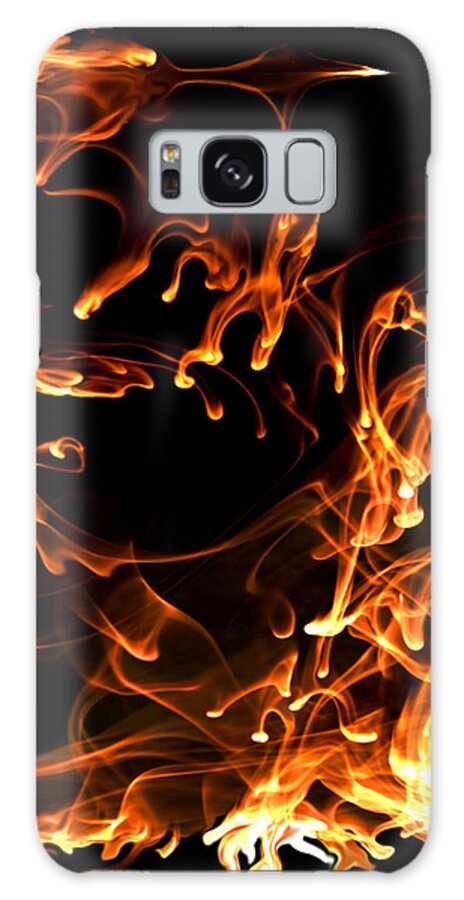 Fire Galaxy Case featuring the photograph Fire Drip by Frances Miller