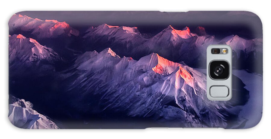 Red Galaxy Case featuring the photograph Fire In Ice by John Poon