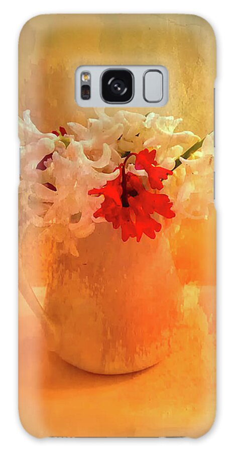 Flowers Galaxy Case featuring the photograph First of Spring by Peggy Dietz