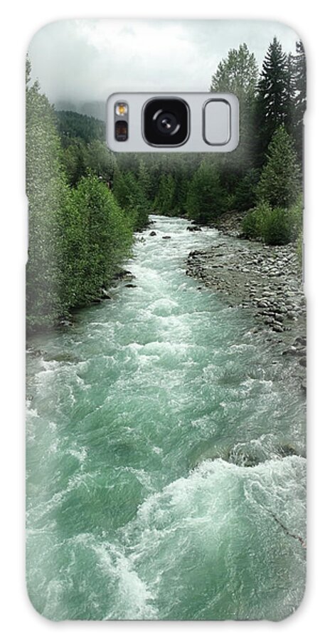 Fitzsimmons Creek Galaxy Case featuring the photograph Fitzsimmons Creek by David T Wilkinson