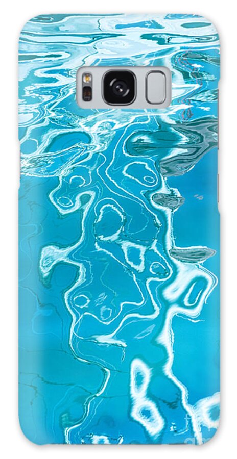 Floating Galaxy Case featuring the photograph Floating On Blue 38 by Wendy Wilton