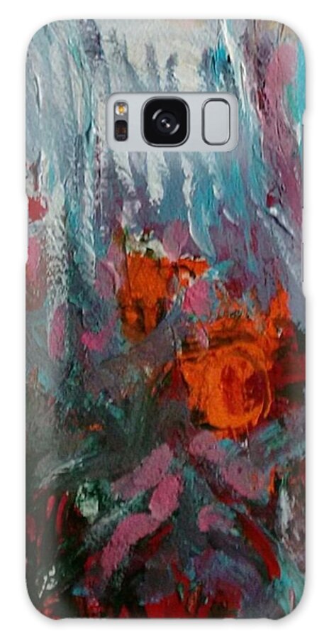 Abstract Galaxy Case featuring the painting Flora by Nicolas Bouteneff