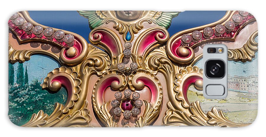 Carousel Galaxy Case featuring the photograph Florentine Carousel by Gary Karlsen