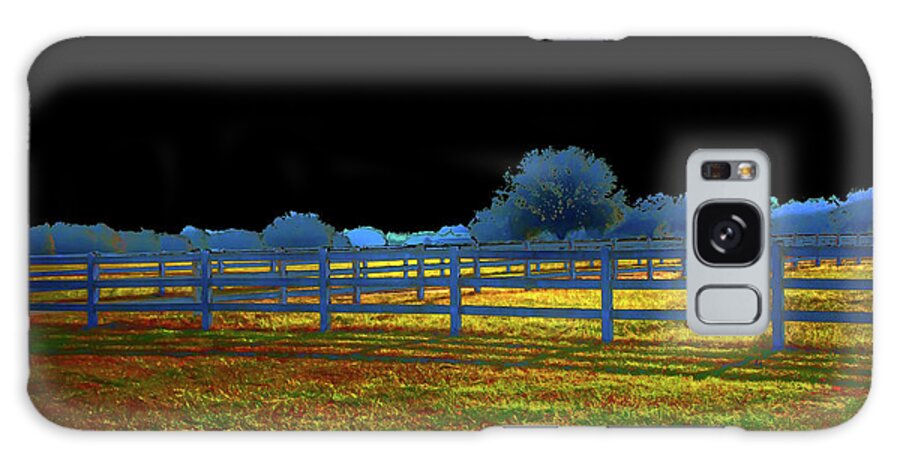 Ranchland Galaxy Case featuring the photograph Florida Ranchland by Gina O'Brien