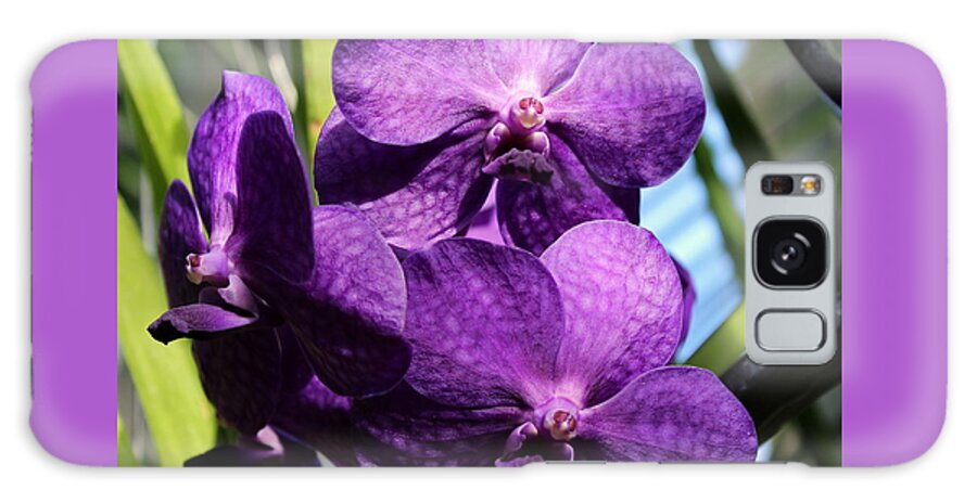 Flower Galaxy Case featuring the photograph Flower 3 by John Olson