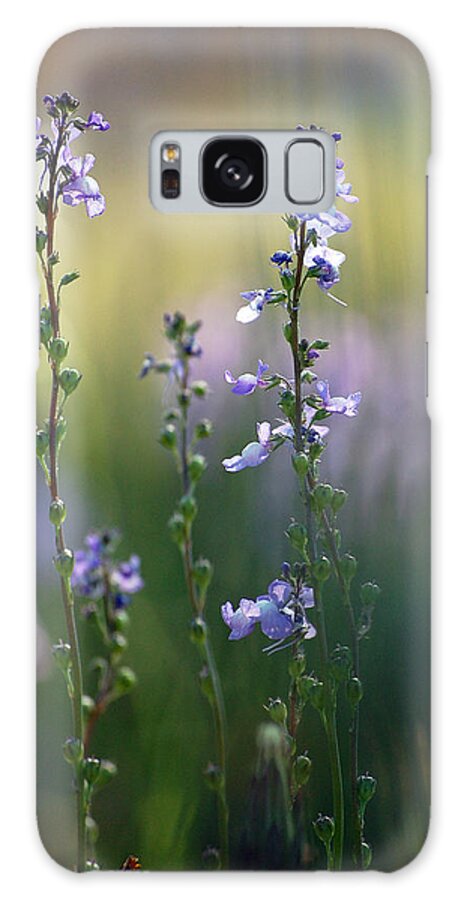 Nature Galaxy S8 Case featuring the photograph Flowers by the pond by Robert Meanor