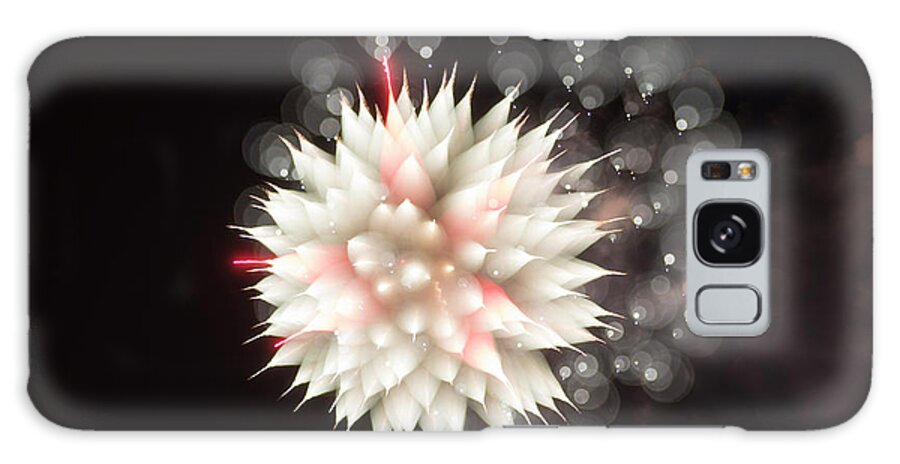 Fireworks Galaxy Case featuring the photograph Flowers in the Sky by Alex Lapidus