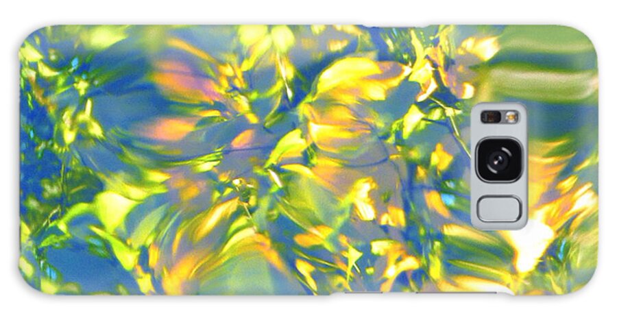 Abstract Galaxy Case featuring the photograph Fluttering of Color by Sybil Staples