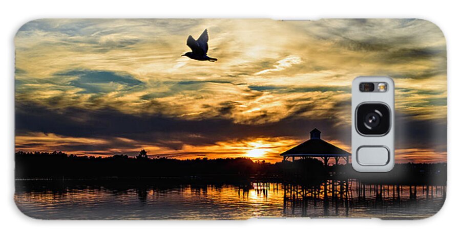 Nc Galaxy Case featuring the photograph Fly Away by DJA Images