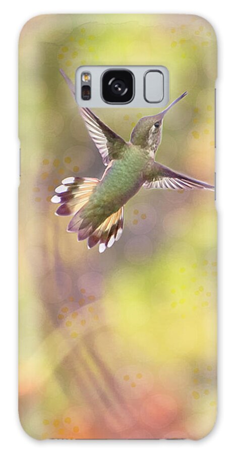 Hummingbird Galaxy S8 Case featuring the photograph Flying Gems by Jennifer Grossnickle