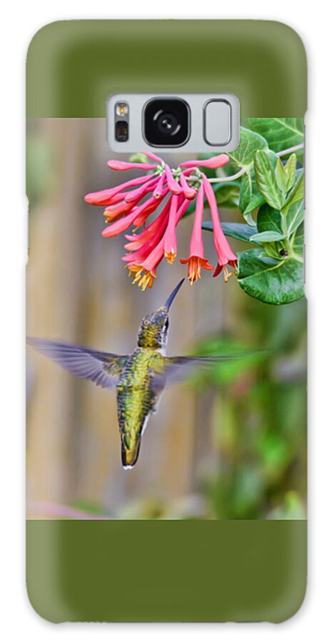 Hummingbird Galaxy Case featuring the photograph Flying Jewel by Kerri Farley