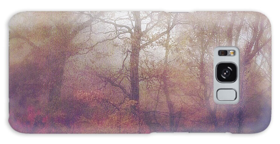 Photography Galaxy Case featuring the photograph Fog In Autumn Mountain Woods by Melissa D Johnston