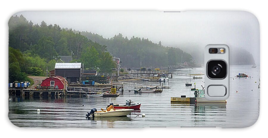 Mackerel Cove Galaxy Case featuring the photograph Foggy Afternoon In Mackerel Cove by Rick Berk