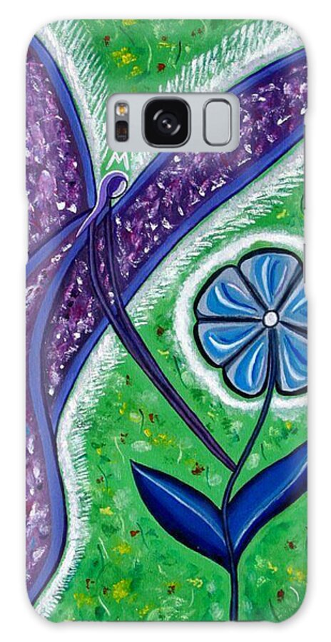 Angel Paintings Galaxy Case featuring the painting For You by Sandra Marie Adams