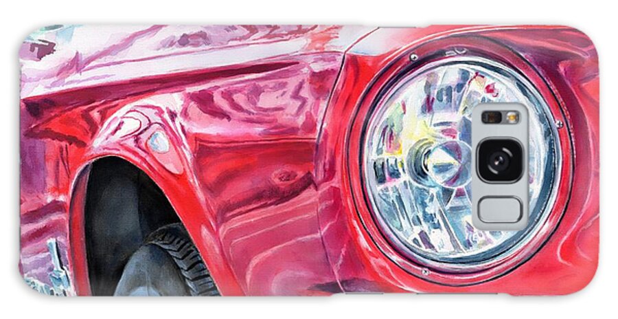 Ford Galaxy Case featuring the painting Ford Mustang by John Neeve