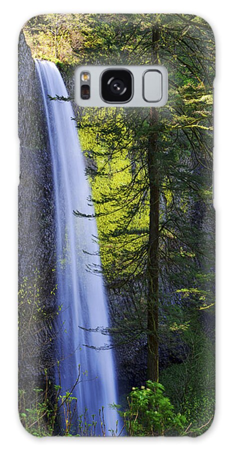 Forest Mist Galaxy Case featuring the photograph Forest Mist by Chad Dutson