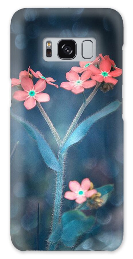 Art Galaxy Case featuring the photograph Forget Me Not I by Joan Han