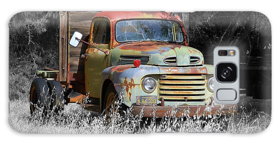 Rusty Galaxy Case featuring the photograph Forgotten Ford by Richard J Cassato