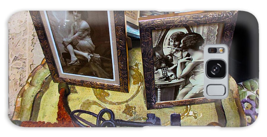 Susan Vineyard Galaxy Case featuring the digital art Forgotten Ladies by Susan Vineyard
