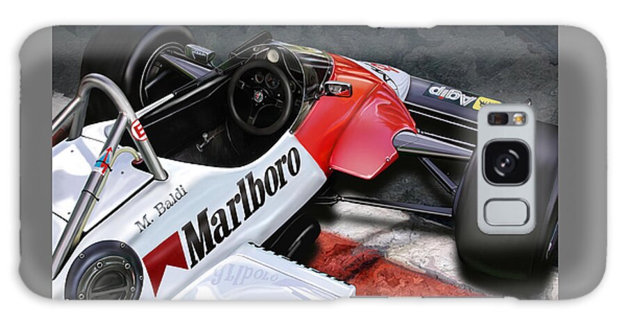 Formula One Galaxy Case featuring the digital art Formula One Car by David Kyte