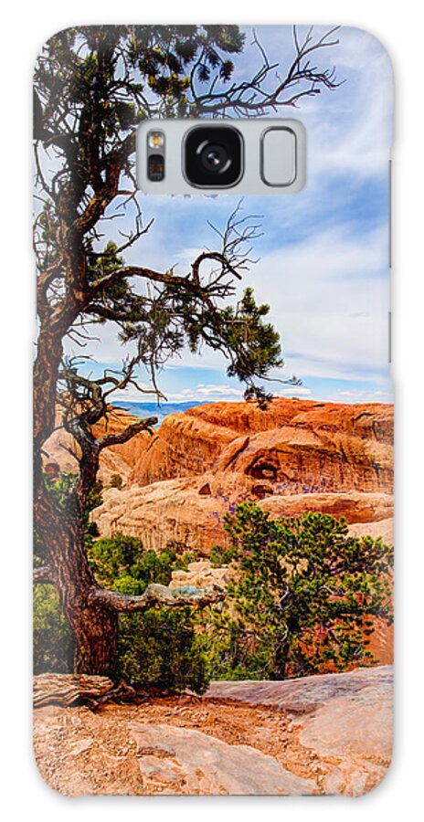 Outdoor Galaxy Case featuring the photograph Framed Arch by Chad Dutson
