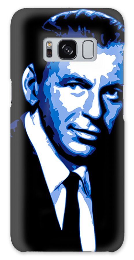 Frank Sinatra Galaxy Case featuring the digital art Frank Sinatra by DB Artist