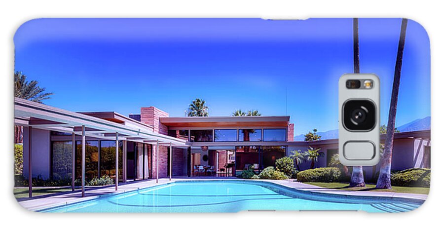 Frank Sinatra Galaxy Case featuring the photograph Frank Sinatra's Twin Palms Estate by Mountain Dreams