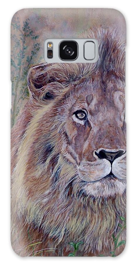 Frank Galaxy S8 Case featuring the painting Frank by Tom Roderick