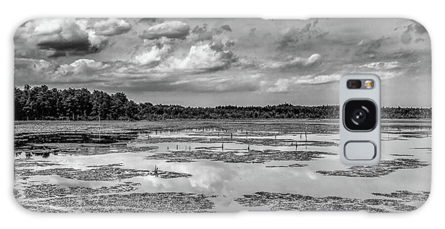 B&w Galaxy S8 Case featuring the photograph Franklin Parker Preserve - Chadsworth Landscape by Louis Dallara