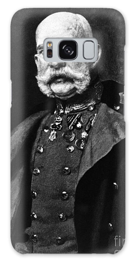 History Galaxy Case featuring the photograph Franz Joseph I, Emperor Of Austria by Omikron
