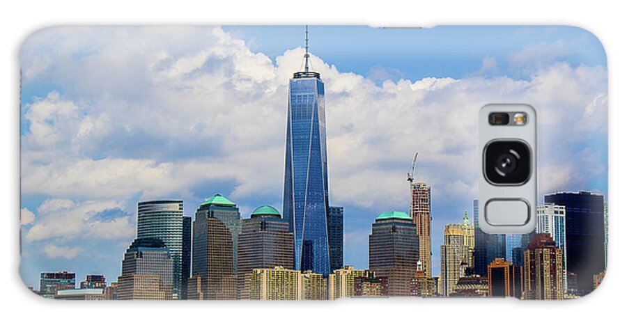 Nyc Galaxy Case featuring the photograph Freedom Tower NYC by Les Greenwood