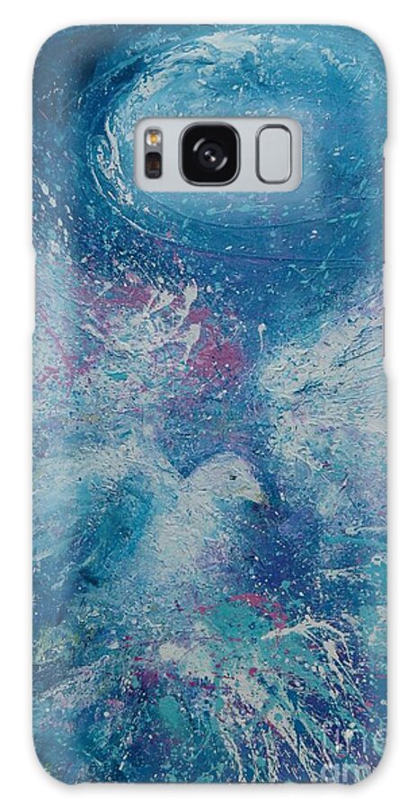 Free Galaxy Case featuring the painting FreeBird by Dan Campbell