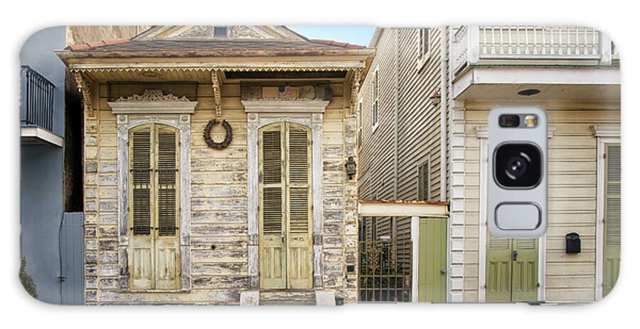 French Quarter Galaxy Case featuring the photograph French Quarter Housing by Steven Michael