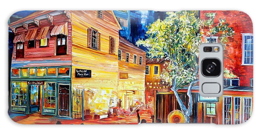 New Orleans Galaxy Case featuring the painting Frenchmen Street Funk by Diane Millsap