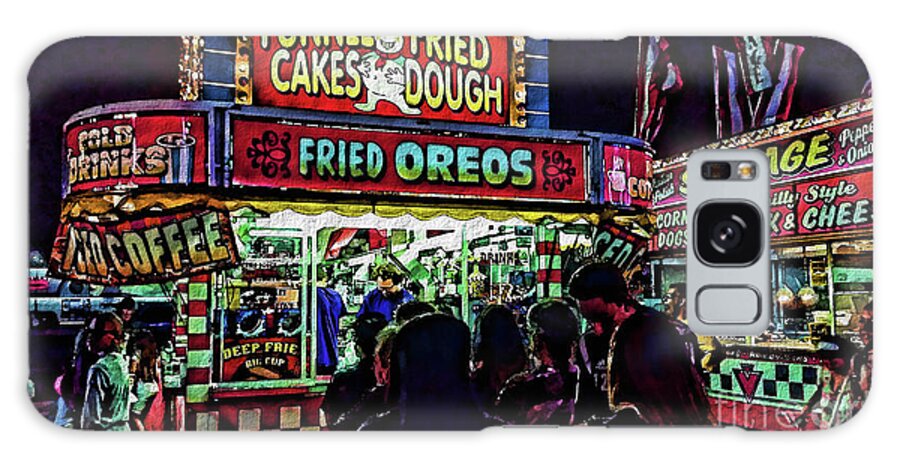 Fair Galaxy Case featuring the photograph Fried Oreos by Jeff Breiman