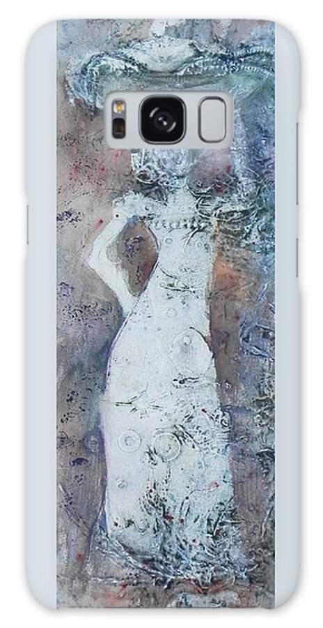 African Woman Galaxy Case featuring the painting From Generation To Generation by Ilona Petzer