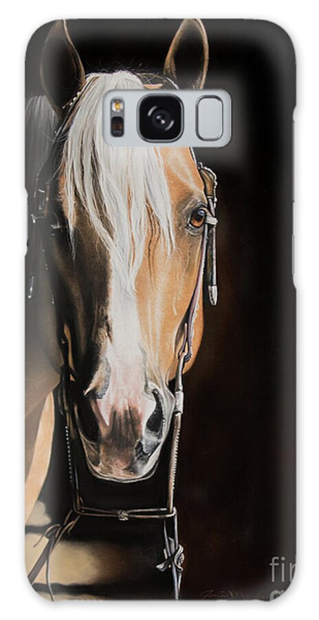 Palomino Galaxy Case featuring the pastel From the Shadows by Joni Beinborn