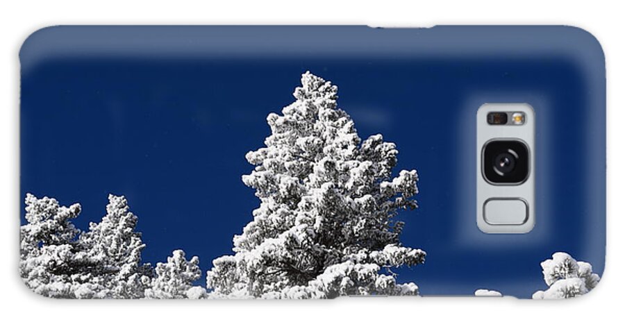 Blue Galaxy S8 Case featuring the photograph Frozen Tranquility Ute Pass COS CO by Margarethe Binkley