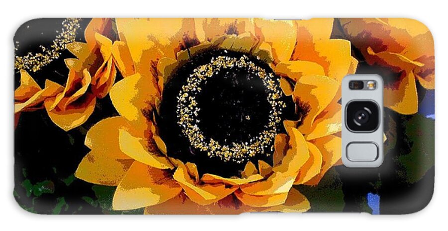 Flower Galaxy Case featuring the photograph Full Expression by Andy Rhodes