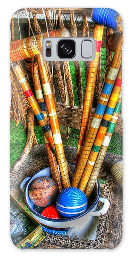 Croquet Galaxy Case featuring the photograph Games they Played by Randy Pollard