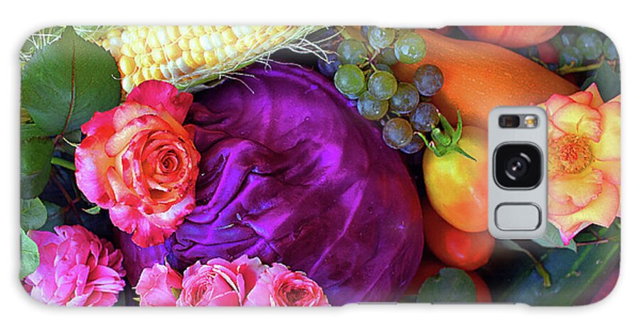 Garden Produce Galaxy Case featuring the photograph Garden Potpourri by Malanda Warner